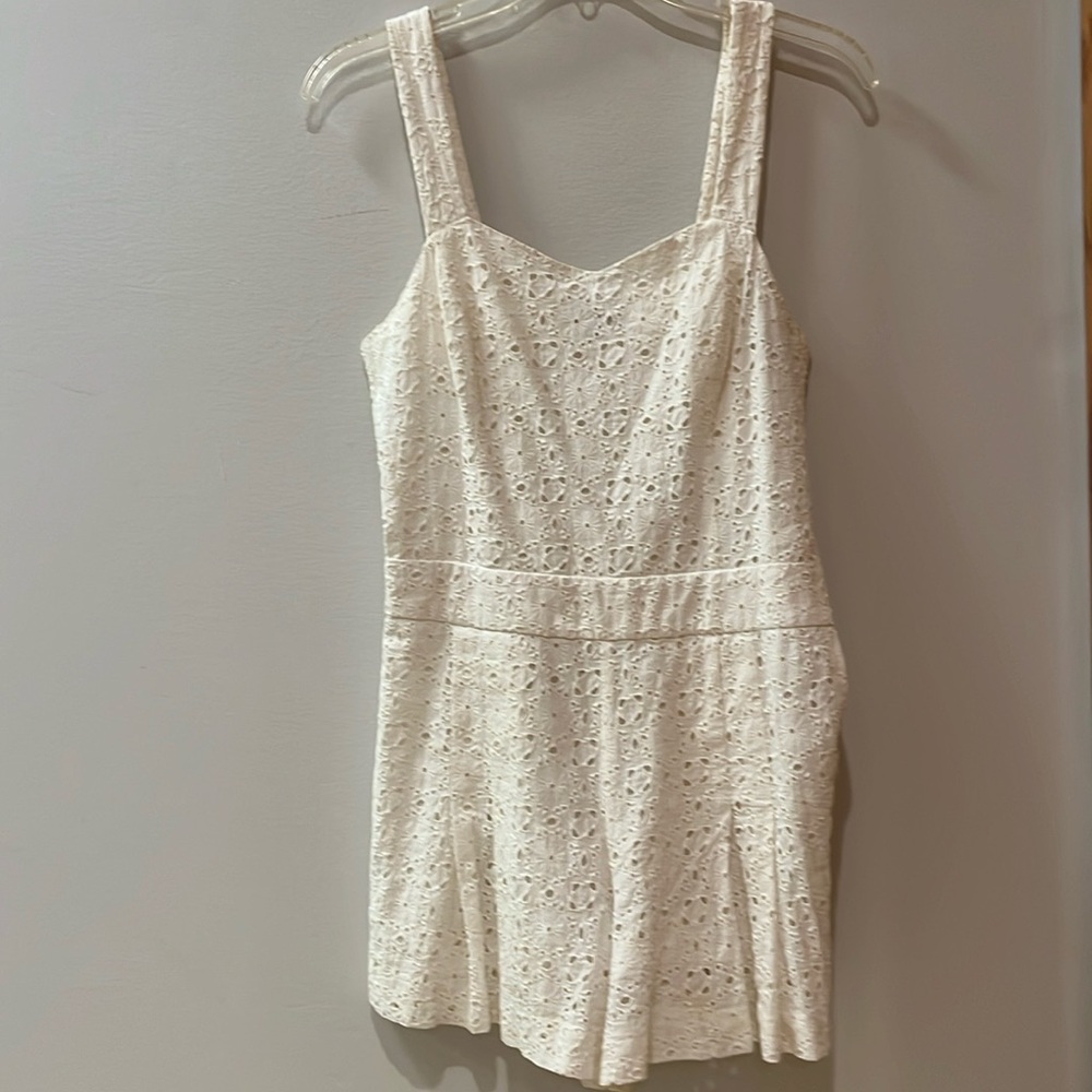 White 1.State Romper